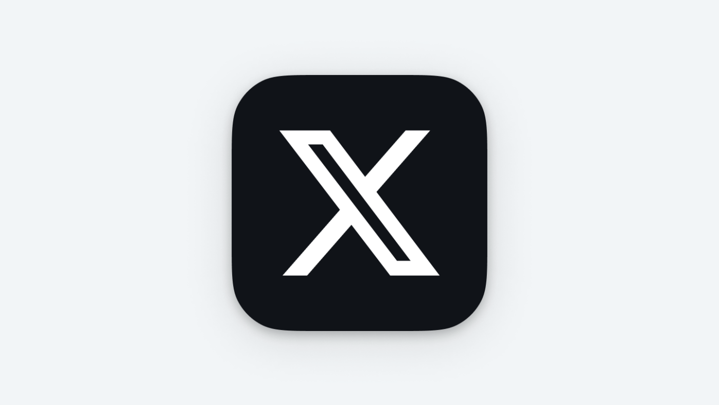 Twitter x app icon 1400x788